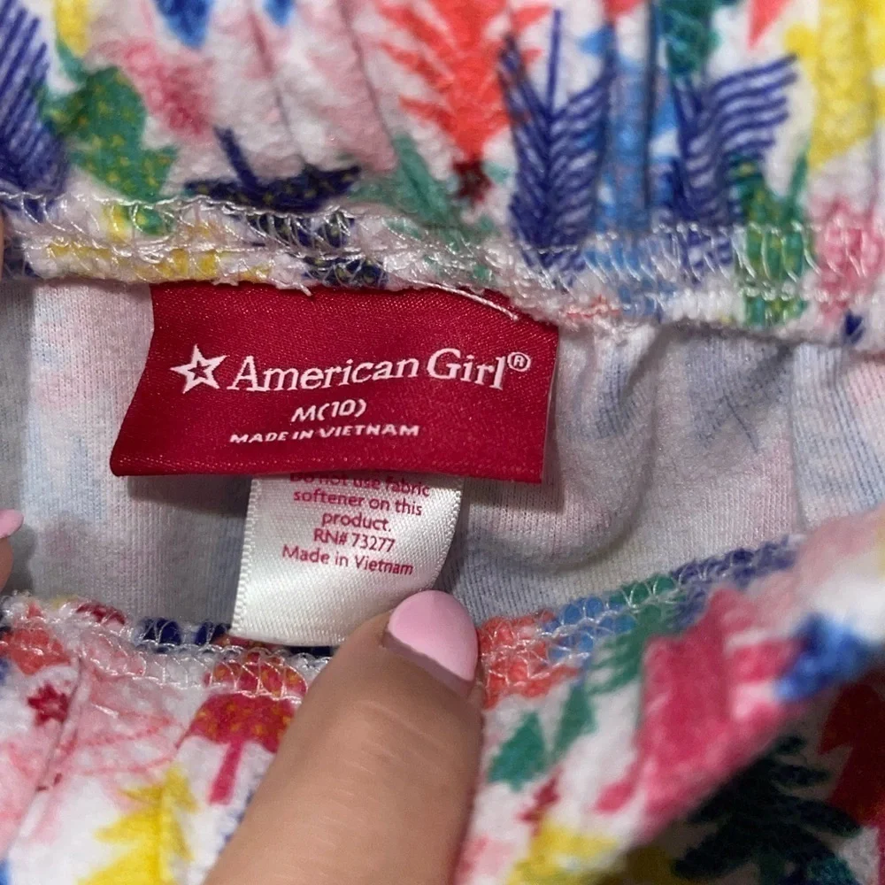 American Girl pajama set size M (10)